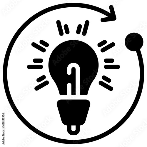 Technology Glyph Icon