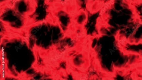 Red and black flowing abstract motion background
