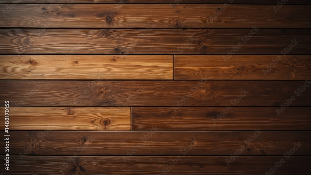 Fototapeta premium Elegant wooden table with vintage grain and a minimalist backdrop