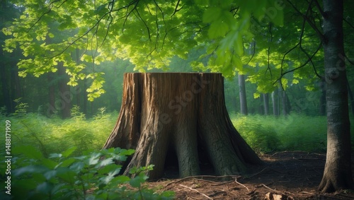 The name originates from the examination of a cedar tree stump by British botanist Dr. Ernest Henry Wilson.