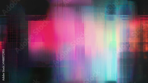 Abstract of a blurry gradient colorful background, of a smooth transition between colors