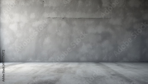 Loft-Inspired Background of Raw Cement and Polished Concrete Texture
