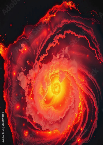 power, nature, natural forces, heat, glowing, intense, dangerous, geothermal,