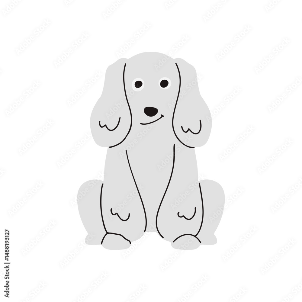 Fototapeta premium International Dog Day Illustrations