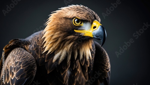 eagle with a keen eye