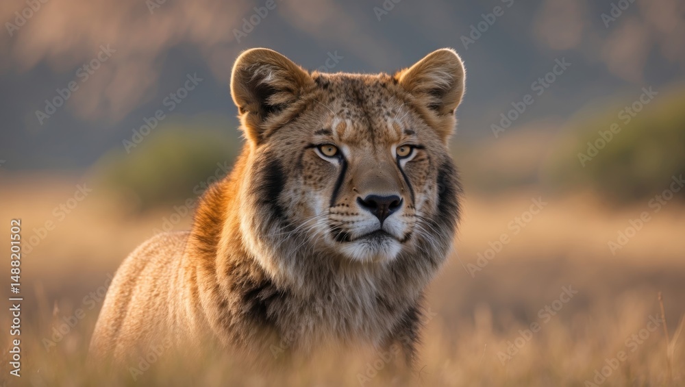 Naklejka premium A Stunning Image of Wildlife