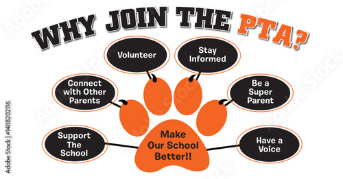 WhyJoinThePTA_OrangeBlack