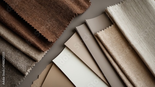 Fabric color and texture in a close-up of upholstery