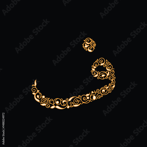 Arabic alphabet and calligraphy