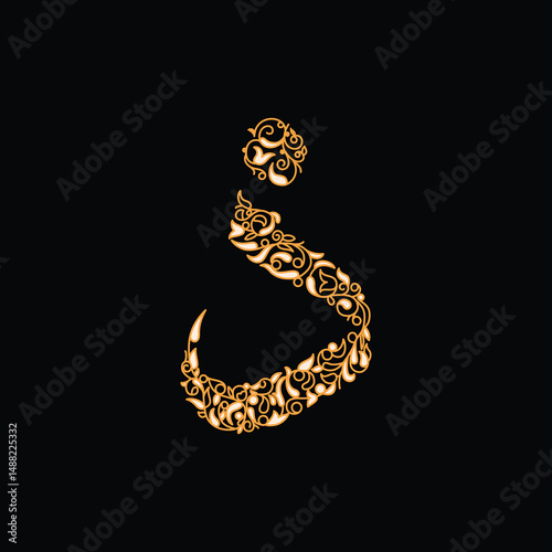 Arabic alphabet and calligraphy
