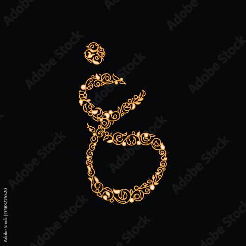 Arabic alphabet and calligraphy
