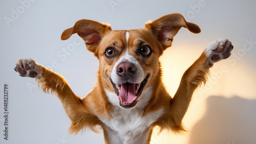 Dog expressing discontent about everything and shouting too much