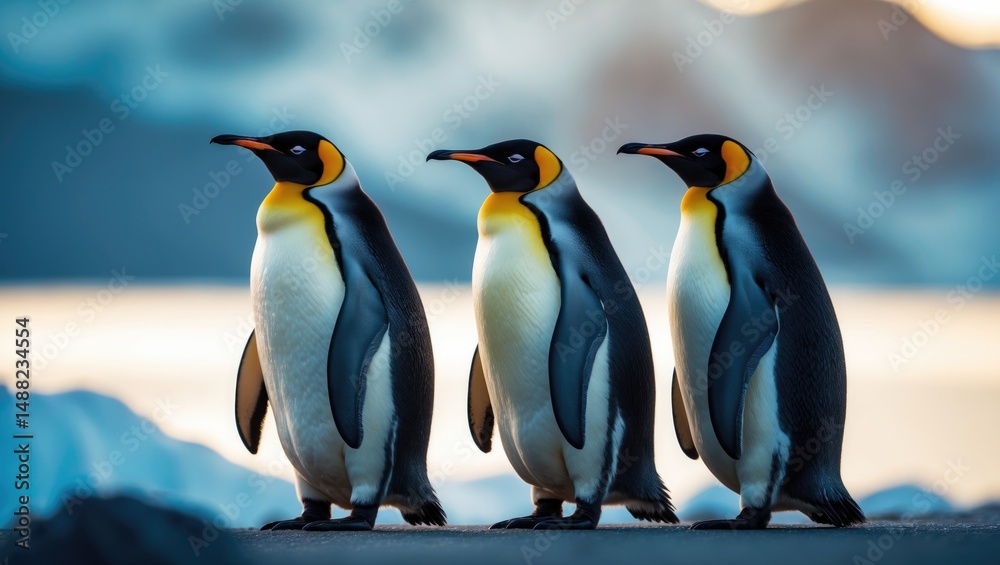 Fototapeta premium Emperor penguins