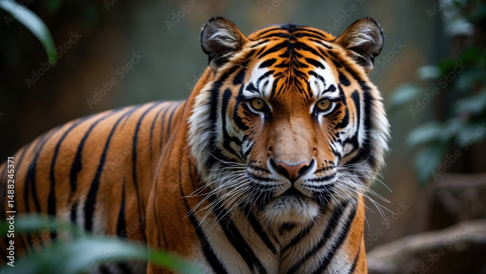 Fototapeta premium A zoo tiger