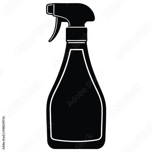 cleaner element isolated multi surface cleaner on white background  