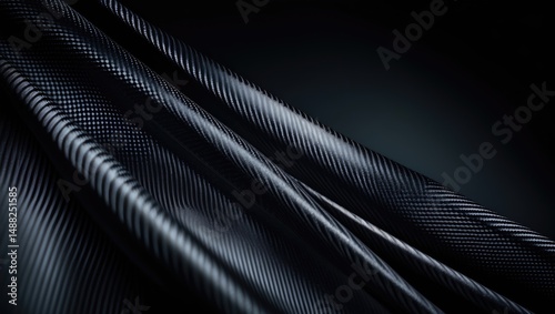 Wallpaper Mural Black carbon fiber surface suitable for background Torontodigital.ca