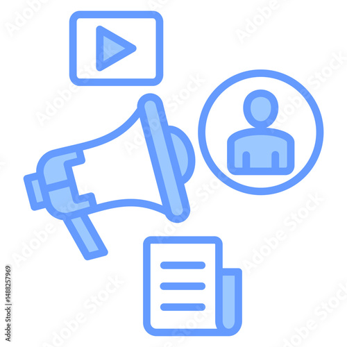 Media Campaign Icon