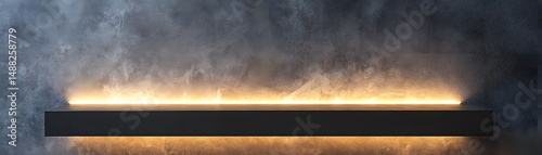 Wallpaper Mural Modern wall-mounted light fixture against textured wall Torontodigital.ca