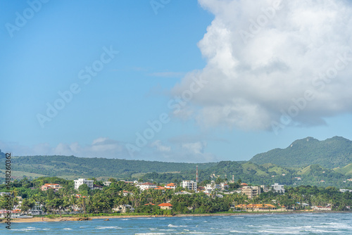 Puerto Plata Dominican Republic from a cruise ship