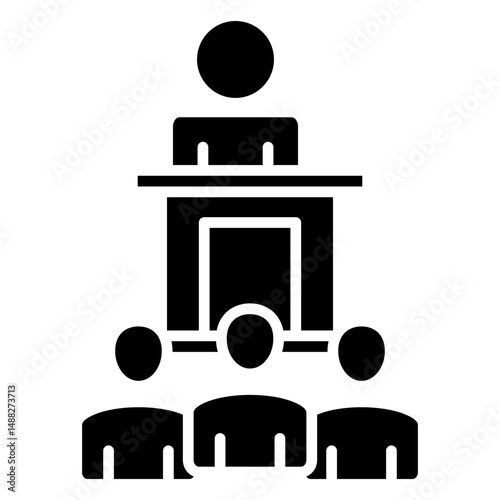 Public Speaker Icon