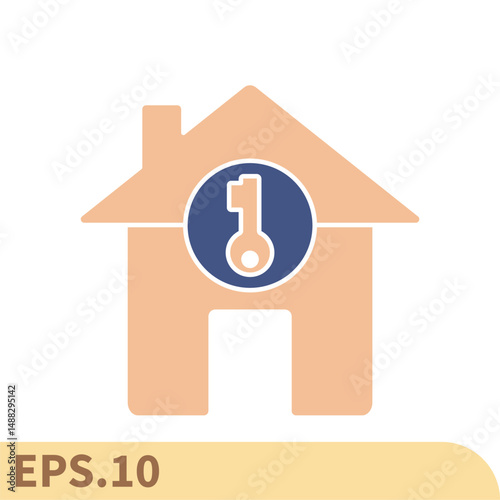 key home icons  symbol vector elements for infographic web