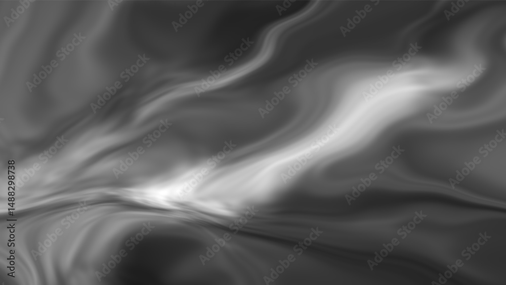 Fototapeta premium Abstract Smoke Art: A captivating, monochromatic portrayal of ethereal smoke patterns, creating a mesmerizing visual experience with swirling textures and an enigmatic atmosphere.