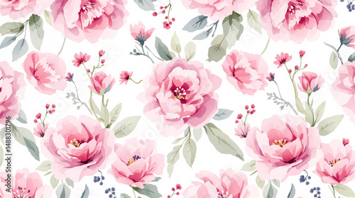 pink tulips background