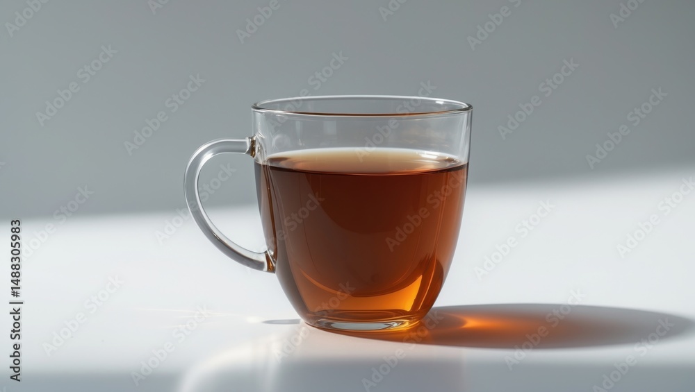 isolated black tea cup without shadow isolated black tea cup without shadow