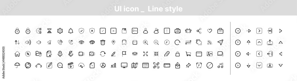 UI icon line style, UxUi web icons. stroke icons. Vector illustrator. Suitable for Web Page, Mobile App, Web, Print. UI icon line style, UxUi web icons. stroke icons. Vector illustrator. Suitable for Web Page, Mobile App, Web, Print.