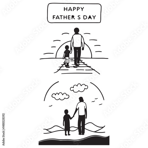 Father's Day Silhouttee