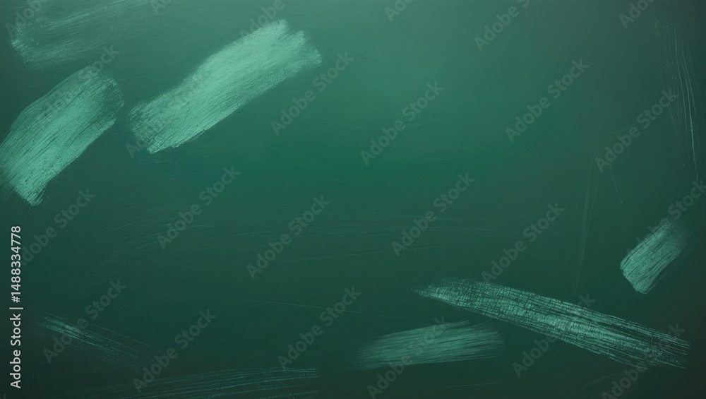 Fototapeta premium Textured chalk residue on a background. Dark wall as a backdrop or educational theme.