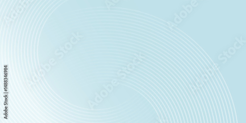 Modern abstract background. Glossy white gradient circle lines. Minimal geometric pattern. Simple graphic elements. Futuristic concept. Suitable for cover, poster, banner, brochure, eps10.