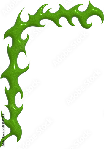 Tribal y2k shape