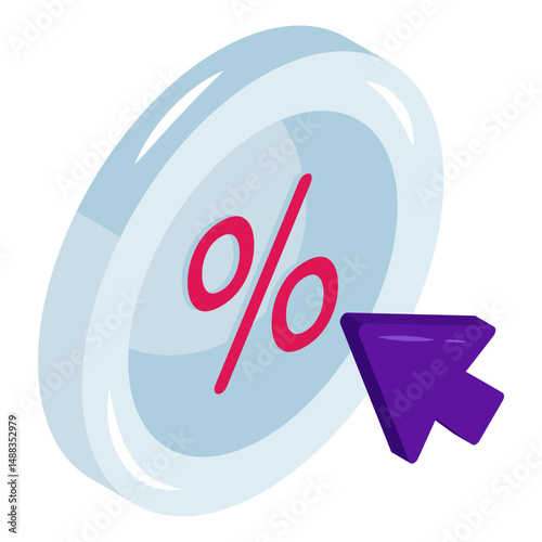 Premium download icon of discount coupon 
