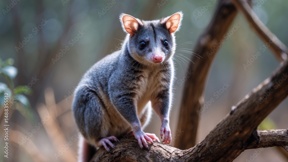 Fototapeta premium Possum native to Australia