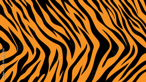 PrintTiger Skin Pattern Design Background