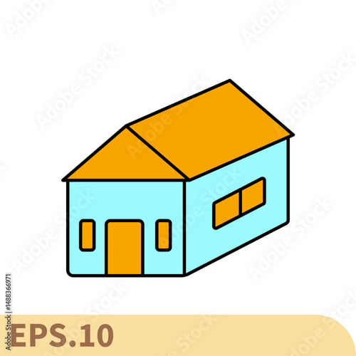 property icons  symbol vector elements for infographic web