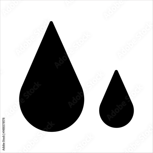 water drop - SIMPLE vector icon	