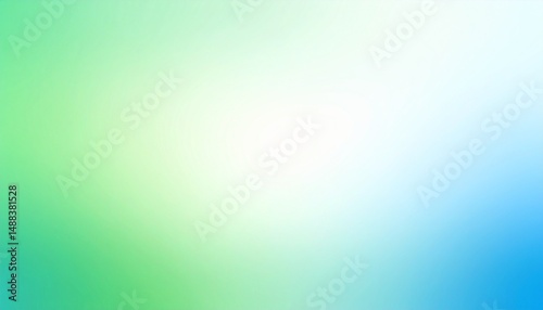 Soft green blue gradient background abstract design