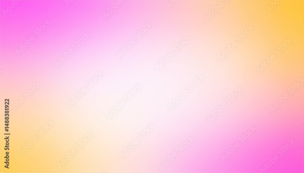 Obraz premium Soft pastel pink yellow gradient background