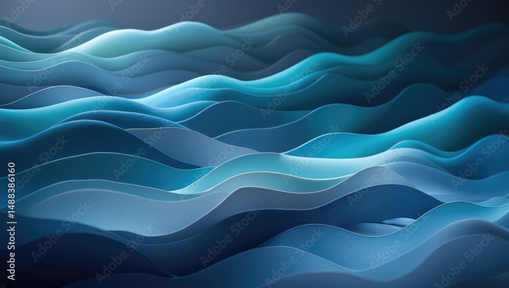 Fototapeta premium Gradient backdrop for cover template