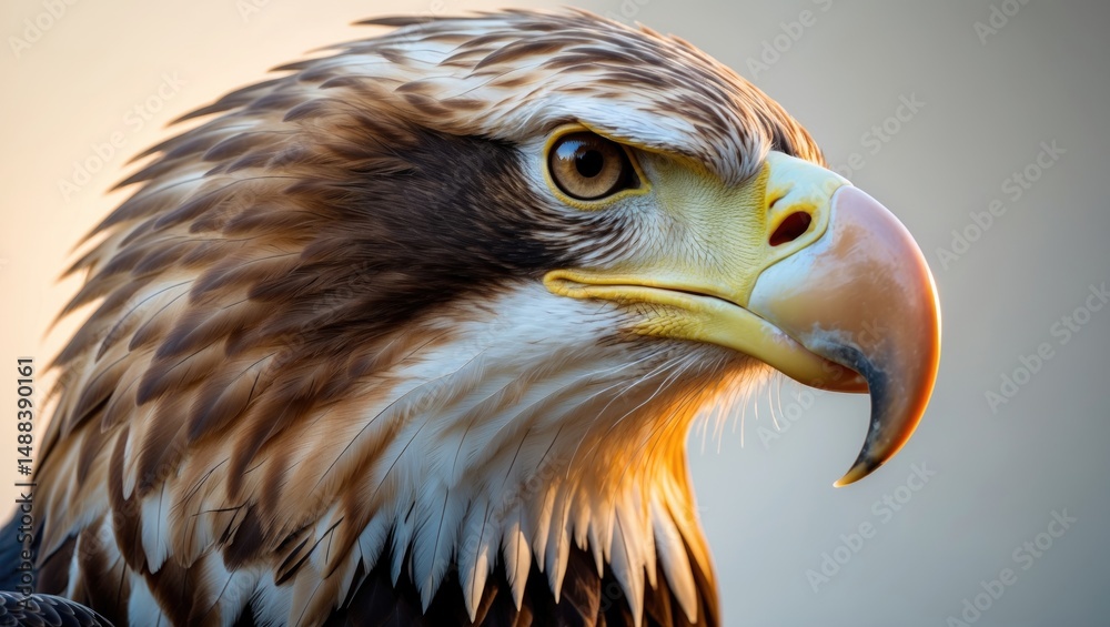 Fototapeta premium Detailed view of an eagle