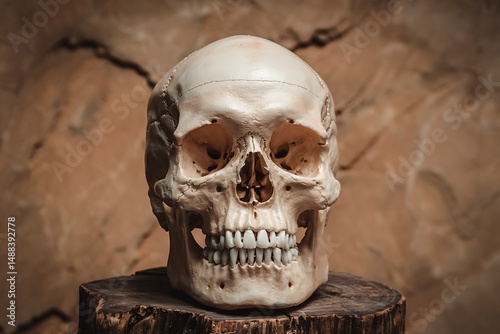 Human Skull Anatomy Study