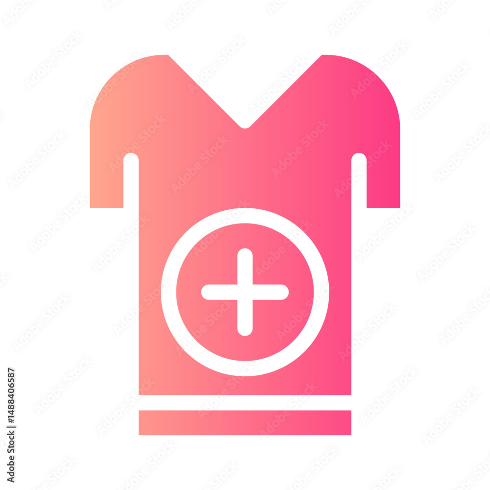 Obraz premium volunteer gradient icon