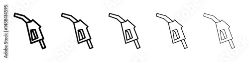 Fuel icon concept. graphic design, logo, Web, UI.