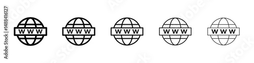 Website icon concept. graphic design, logo, Web, UI.