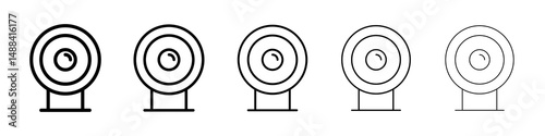 Web camera icon concept. graphic design, logo, Web, UI.
