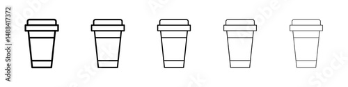 Togo Cup icon concept. graphic design, logo, Web, UI.