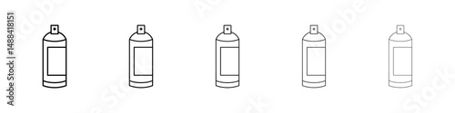 Spray can icon concept. graphic design, logo, Web, UI.