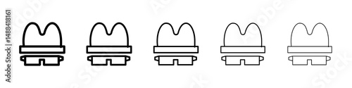 Spy icon concept. graphic design, logo, Web, UI.